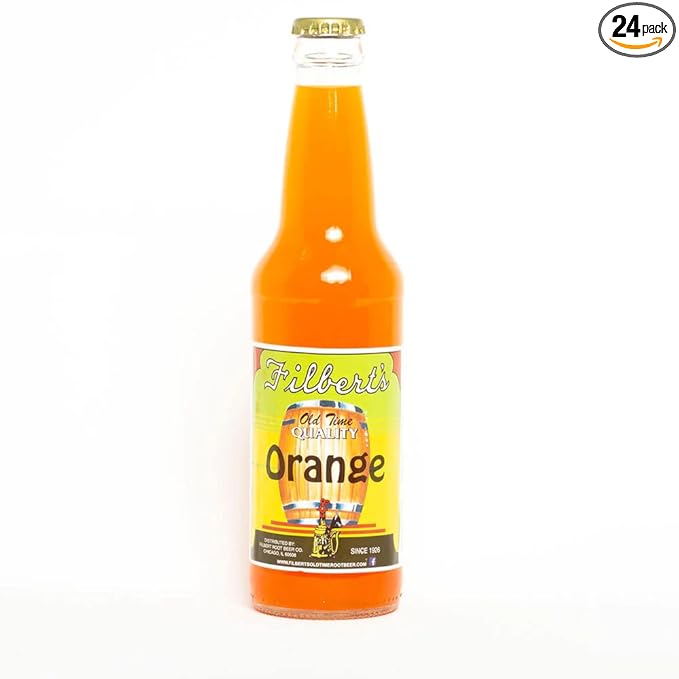 Filberts Orange Cream Soda Craft Soda 12oz 24 Units