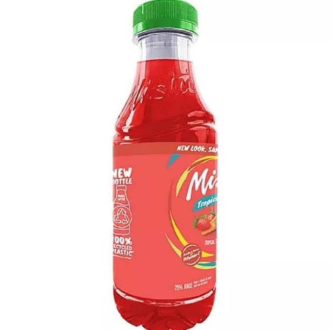Mis-tic Juice Vibrant Flavor Tropical Carrot Juice 16 fl oz - 12 Bottles (Pack of 12 Tropical Carrot)
