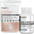 Organixx Clean Sourced Collagens (30 Serv) &amp Joint &amp Muscle Care (60 Caps) Bundle Collagen Protein plus Organic Turmeric Frankincense &amp Myrrh Supports Joint Skin Hair &amp Immune Hea