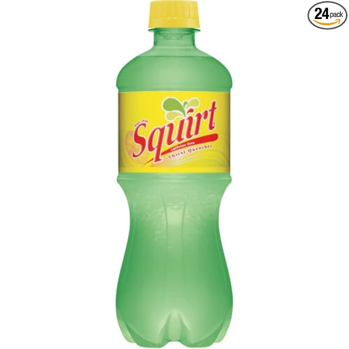 7 UP Squirt Soft Drink 20-Ounce (Pack of 24)