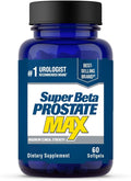 SUPER BETA PROSTATE Max - Advanced Saw Palmetto Prostate Support Supplement for Men's Health 60ct