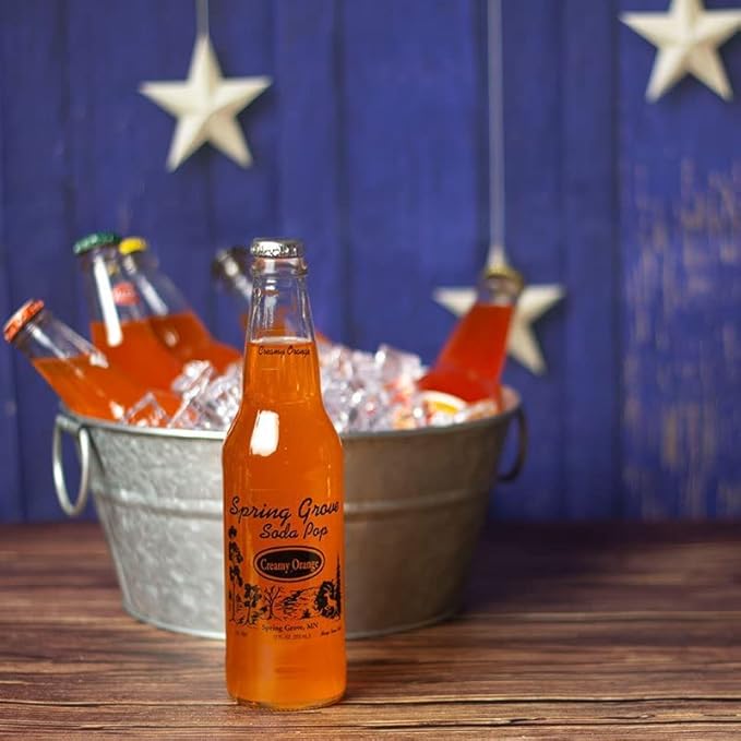 Ultimate Orange Soda Sampler - Mix Variety Case - Gourmet Sodas from All Around the Country - Choose Your Flavor - 12oz (Orange - 48 Pack)