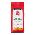 Puroast Low Acid Coffee Half Caff | Half Caff House Blend Ground | Medium Roast | High Antioxidants &amp High pH |No Bitter Aftertaste | Reduced Heartburn &amp GERD | Suitable for Cold Brew - 2.2 LB