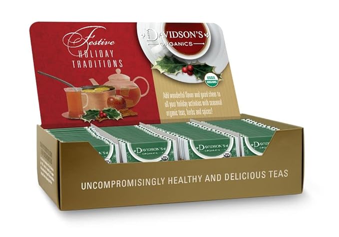 Davidson's Organics Mulling Spice 100-count Individually Wrapped Tea Bags