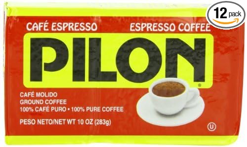 Pilon Espresso Coffee 10 Ounce (Pack of 12) by Pilon
