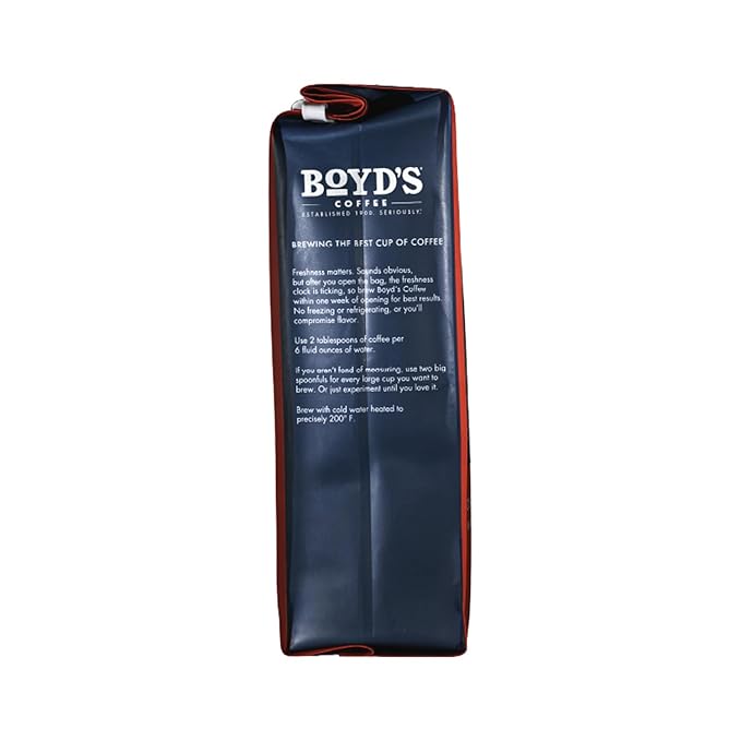 Boyds Coffee Good Morning Ground 12 Ounce (Pack of 6)