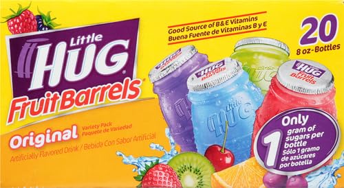 Little Hug 4 Flavor Team Pack Fruit Drink 8 oz