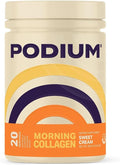 Podium Nutrition Morning Collagen Sweet Cream 20 Servings Collagen Protein Gluten Free Soy Free