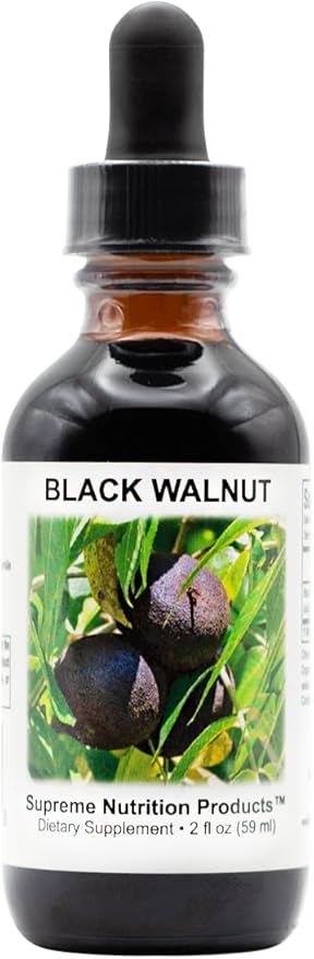 Supreme Nutrition Black Walnut Tincture 2 fl oz | 59 Servings