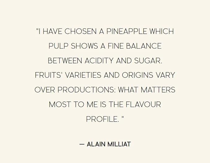 Generic Alain Milliat-Pineapple Juice 6.8 Fl Oz (Six 200ml Glass Bottles)