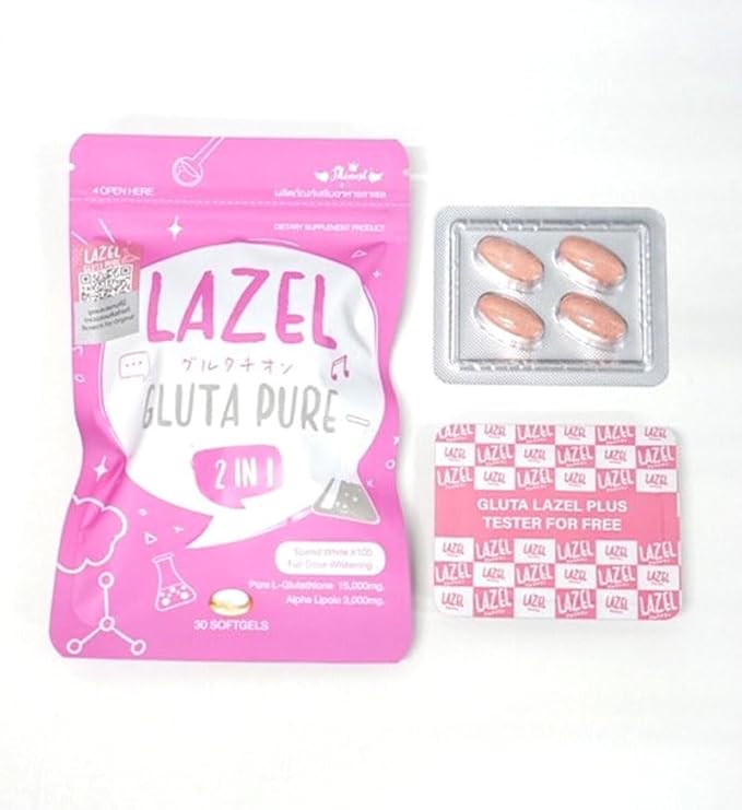 Skinest Frozen Collagen &amp Lazel Gluta Frozen - 2 Packs