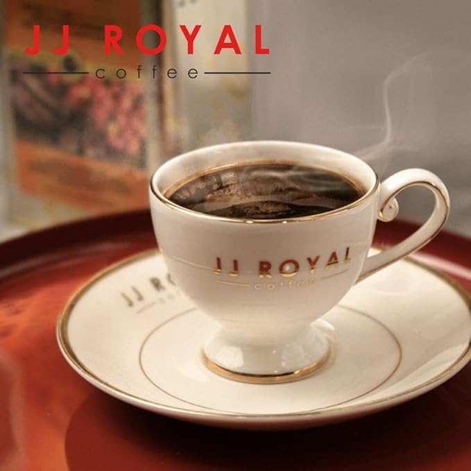 JJ Royal Coffee Java Monk Robusta 200g Ground Coffee (Pack of 4)