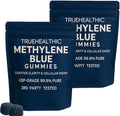 Methylene Blue Gummies for Cognitive Support &amp Mental Focus Clean 5mg of Methylene Blue Per Gummy 99.9% Pure Vegan Non-GMO 60 Gummies