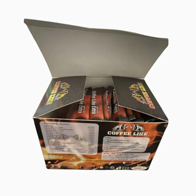 Thai Instant Coffee Like Extra Concentrated Formula Men Drink Feel Refreshed Healthcare 10 Sachets / 1 Box