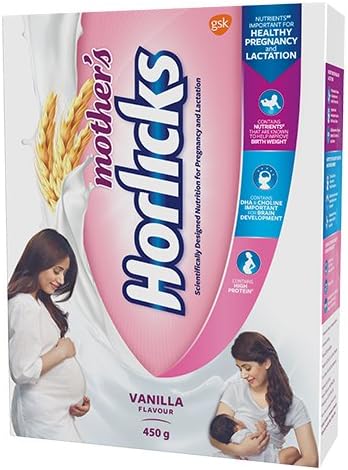 Mother's Horlicks Health and Nutrition Drink - 450 g Refill Pack (Vanilla Flavor)