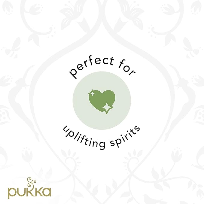 Pukka Herbal Teas Love Organic Rose Chamomile And Lavender Tea - Caffeine Free - Case Of 6 - 20 Bags