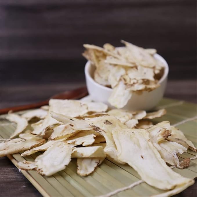 Royal Seafood USA Premium Chinese Herb Premium Dried Radix Angelica Slice Dang GUI 当归片 中药材 当归 (8oz)