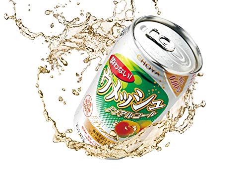 CHOYA Umeshu Non Alcoholic Plum Wine Soda 350 ml (Pack of 12) - 100% Wakayama Prefecture Plum - No Artificial Flavors No Additives Using Real Sugar - MADE IN JAPAN