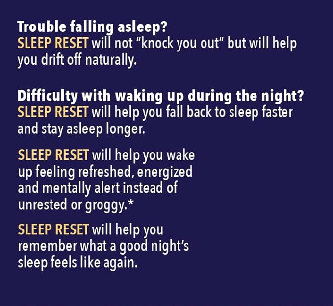 | Natural Sleep Aid Supplement | No Melatonin | Made in The USA