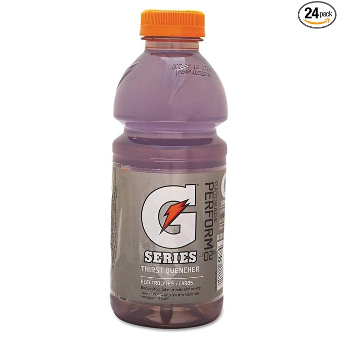Gatorade Sports Drink Frost Riptide Rush 20-Ounce Wide MouthBottles (Pack of 24)