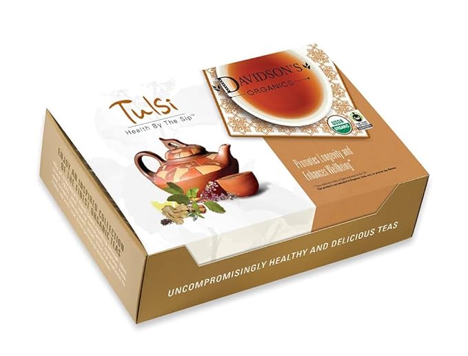 Davidson's Organics Tulsi Signature Spice 100-count Individually Wrapped Tea Bags