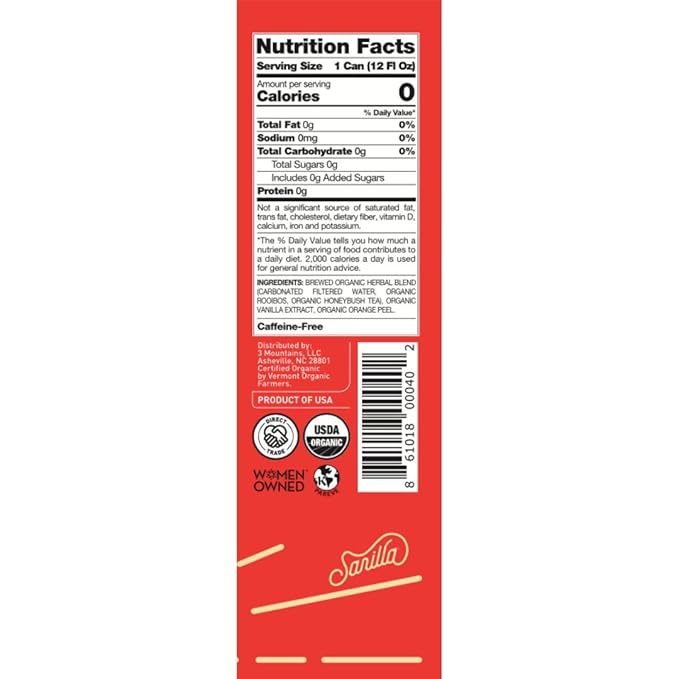 Sarilla Nonalcoholic South African Herbal Spritzer with Antioxidants Unsweetened 12-Pack