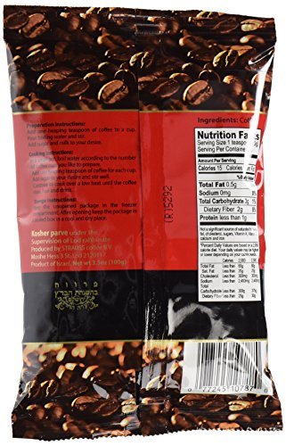 Elite Turkish Ground Roasted Coffee Bag 3.5000-ounces (Pack of 10)