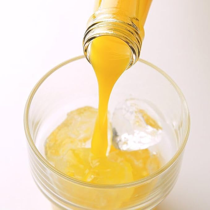 Japanese Straight Unshu Mikan Juice 1000ml (Pack of 2 Glass Bottles) ‎Nihon Kajitsu Kogyo 100% Domestic Mandarin Juice Additives Free No Sugar Added MADE IN JAPAN Limited Stock