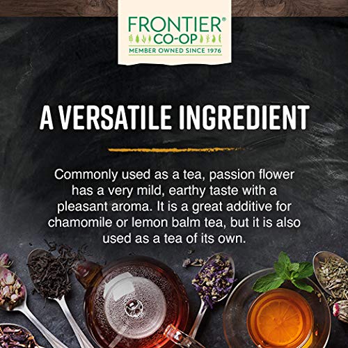 Frontier Co-op Passion Flower Herb Cut and Sifted - Kosher | 16 Ounce (Pack of 1)