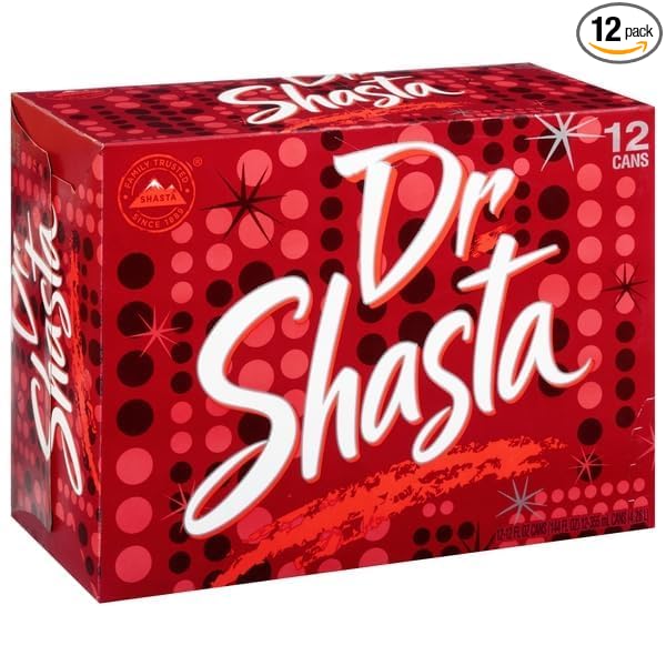 Shasta Soda 12 Cans
