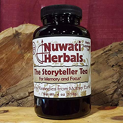 Nuwati Herbals Storyteller Tea - For Memory and Focus 4 Ounces