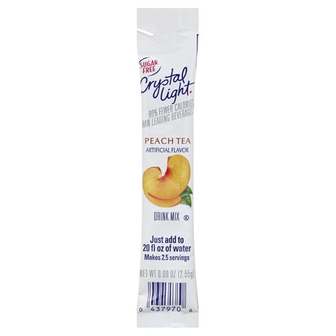 Marjack On-The-Go Mix Sticks .09oz 30/BX Peach Tea