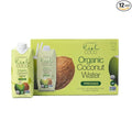 Real Coco Organic Pressed Coconut Water (12-Pack 500mL) USDA Organic No Sugar Added Essential Electrolytes Plant Based NON GMO Dairy &amp Soy Free