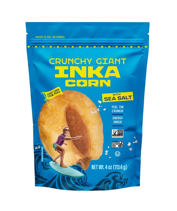 Inka Crops Corn Variety Pack (Original Crushed (3.5oz) Original Giant (4oz) Giant Chile Picante (4oz)) (1ea)