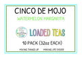 RxNutrition 2go Loaded Energy Tea (10 pack bulk Cinco de Mojo)