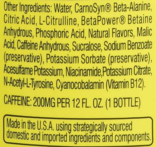 Cellucor C4 Energy Non-Carbonated Zero Sugar Energy Drink Pre Workout Drink + Beta Alanine Icy Blue Razz 12 Fl Oz (Pack of 12)