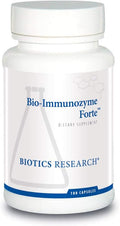 BIOTICS RESEARCH Bio Immunozyme Forte Multivitamin Echinacea Cayenne Pepper Lactobacillus acidophilus Botanicals Probiotics Amino Acids Organs/Glandulars for Immune System Health 180 Capsules