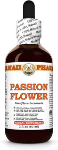 Hawaii Pharm Passion Flower Extract Tincture for Calm and Sleep Support Soothes Digestive Discomfort Promotes Relaxation Encourages Emotional Balance - 2 fl.oz