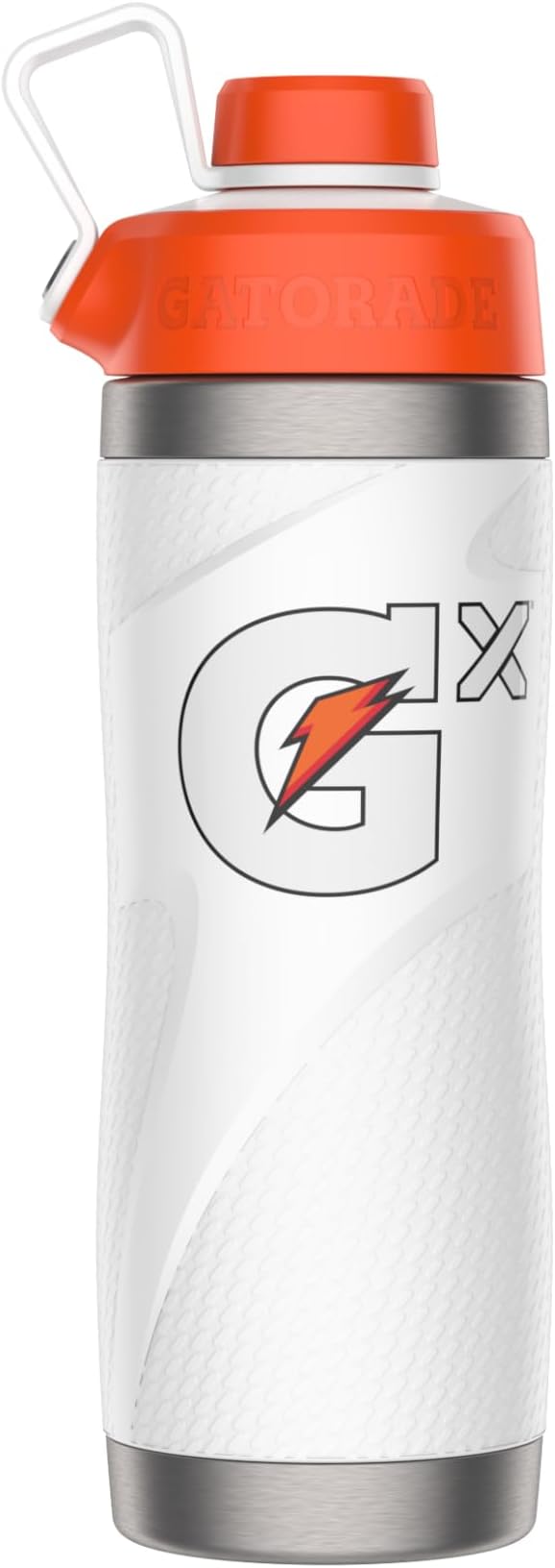 Gatorade 32oz Stainless Steel Bottle and 30oz Gx Bottle Bundle