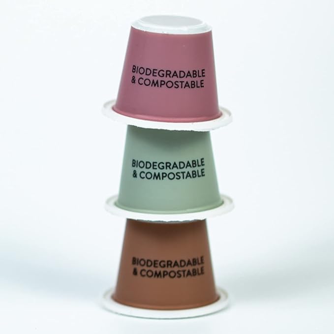 Tayst Espresso Pods Espresso Pavoni Coffee Capsules Compatible with Original Nespresso Machine Sustainable Single Serve Pack of 100