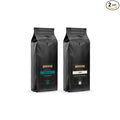 Abbotsford Road - Specialty Coffee Variety Pack Espresso Gourmet Roasted Coffee Beans Ideal for Cold Brew Drip Aeropress Pour Over or Percolator Includes Two 12oz Bags (Francese | Nero Ground)