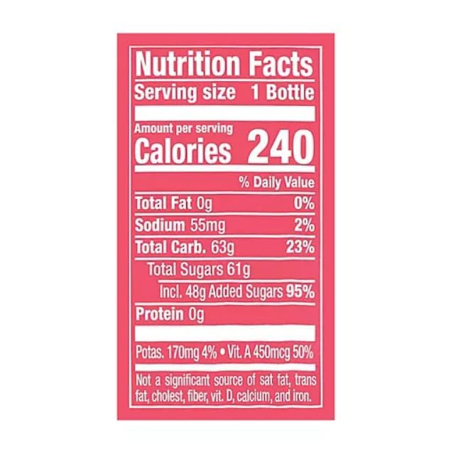 Juice 16 Fl Oz (12 Strawberry Banana)