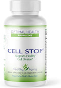 CELL STOP - Powerful Cell Division Support Propriety Blend includes Curcumin Green Tea Reishi Mushroom Turkey Tail Mushroom Broccoli Extract 13/16 Beta Glucan and Others - 120 Veggie Capsules