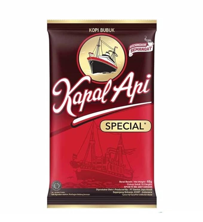 Kapal Api Special Coffee Ground (Coffee Powder) 65 gr - Pack of 6