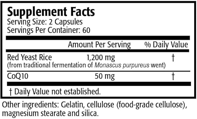 Res-Q LDL-XQ10 Red Yeast Rice and CoQ10 3 Pack (3) 360 Total Capsules