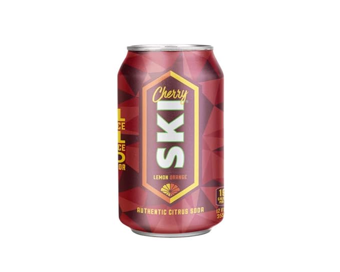 Cherry Ski Citrus Soda - 12 oz (12 Cans)