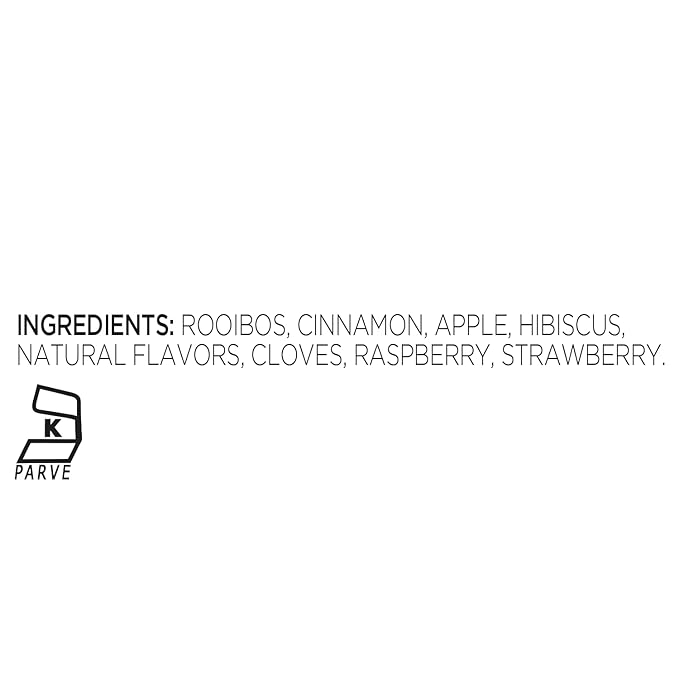 Tea Forte Harvest Apple Spice Premium Loose Leaf Caffeine-Free Herbal Tea Blend Canister Makes 35-50 Cups