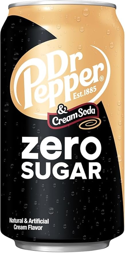 Dr. Pepper Zero Sugar Variety Pack - 4 Flavors | 12 Fl Oz (Pack of 8)