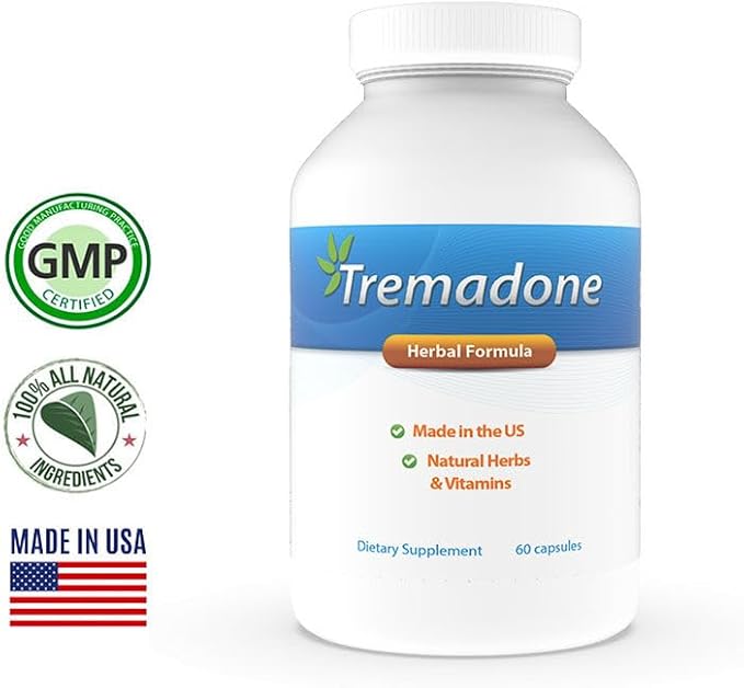 Essential Tremor Relief Supplement for Hand Arm Head Leg Feet and Body Tremors and Shaking - All Natural Gluten Free Dairy Free by Nutriganix (1)