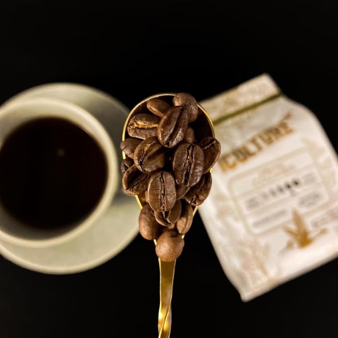 ICULTURE Colombia Ground Coffee 12 oz (340 g) | Medium-Dark Roast | Chocolate Cacao &amp Caramel Notes | Washed Arabica from Huila | Castillo Caturra &amp Colombia Varieties